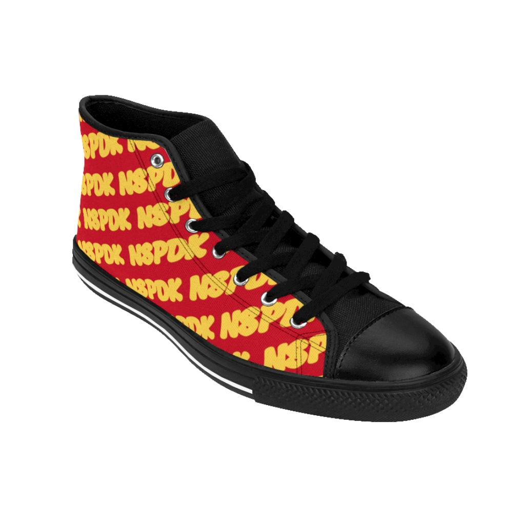 Women's High Top Logo Sneakers 2