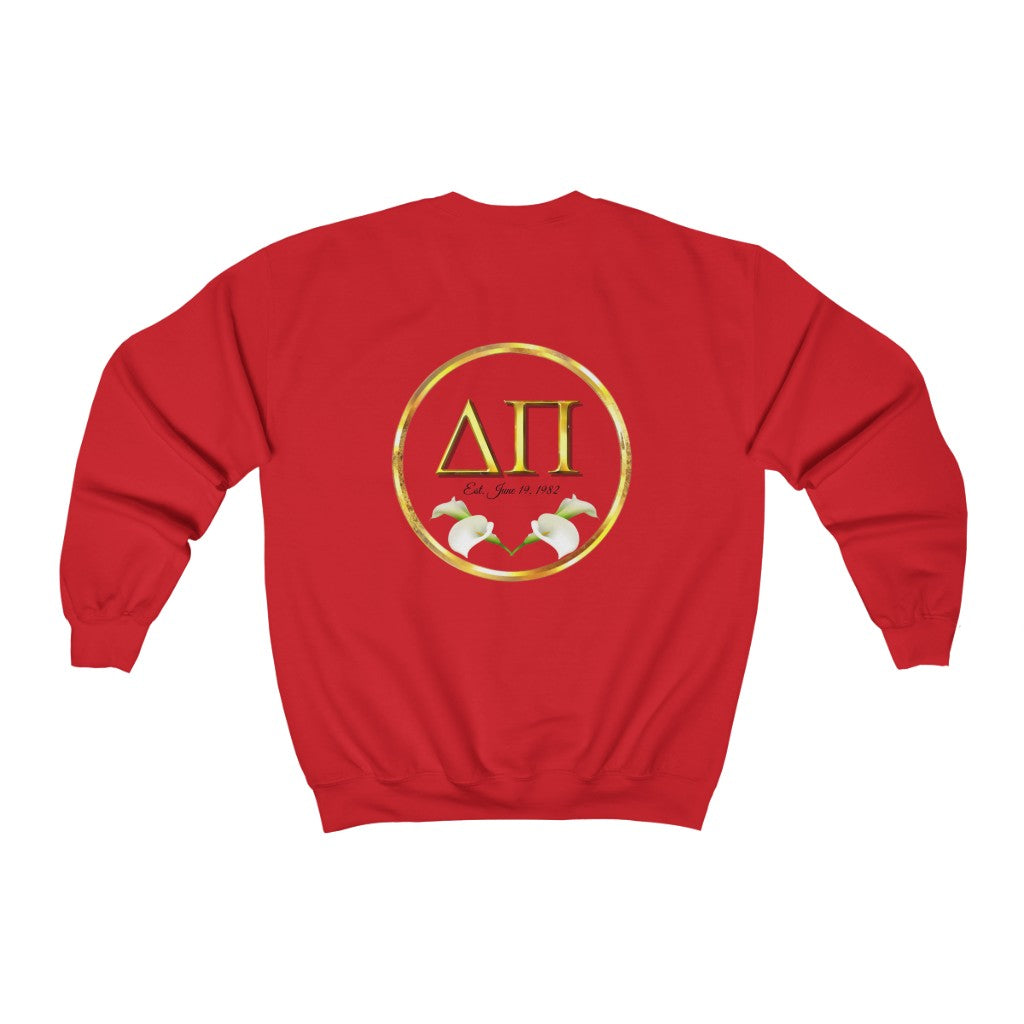 Unisex Heavy Blend™ Crewneck Sweatshirt Red Delta Pi