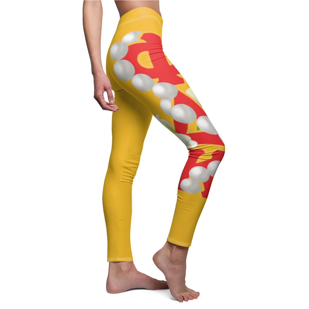 Women's Casual Leggings Yellow