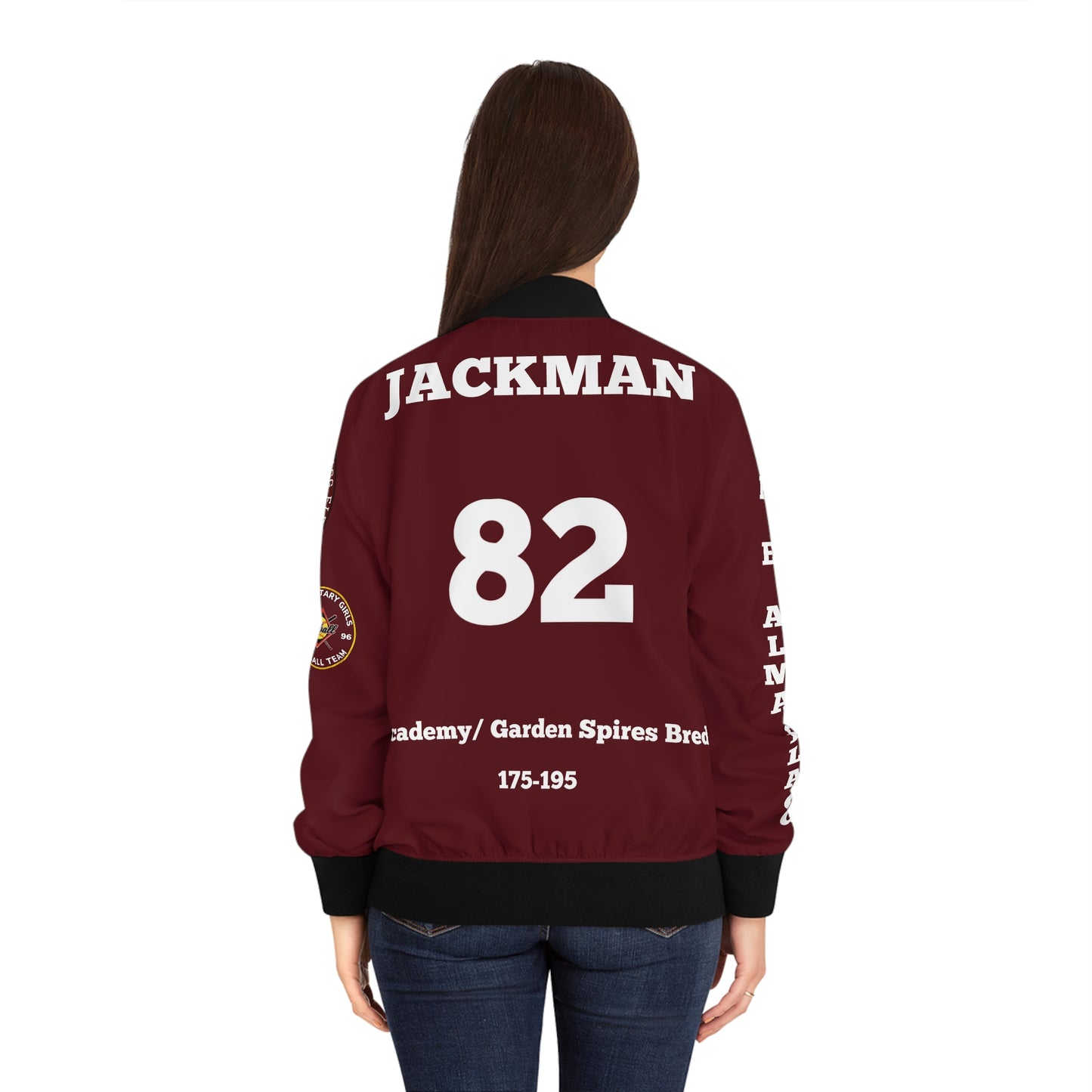 School Bomber Jacket (Personalized DEAF)