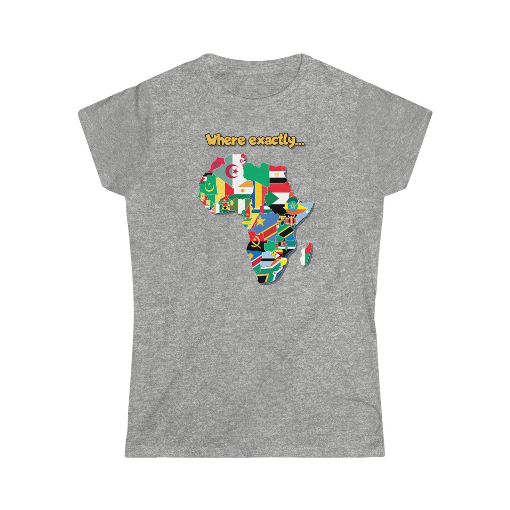 Geography 101 Women's Softstyle Tee