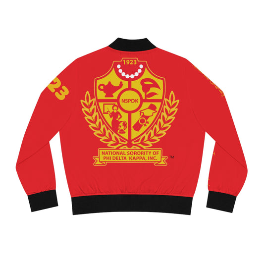 Women's Bomber Jacket Classic (AOP) Can be personalized