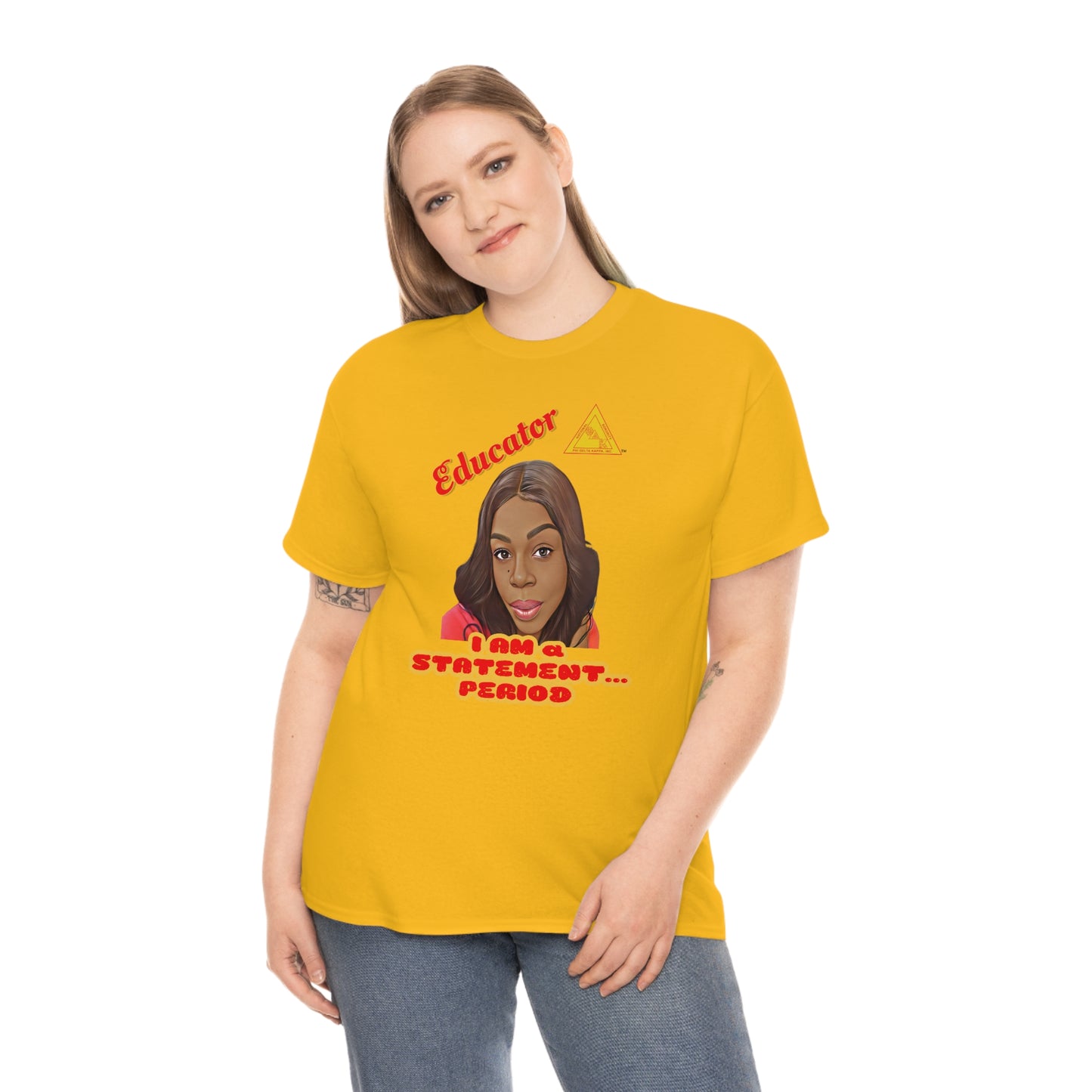 Popular Quote Tee Yellow 2 (Use sizing chart for best fit)