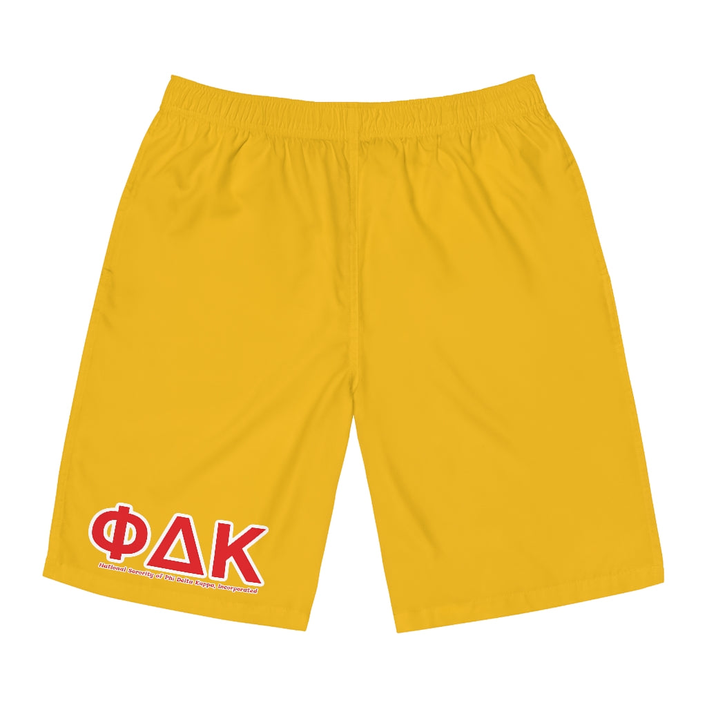 Unisex Shorts Yellow (Use sizing chart for best fit)