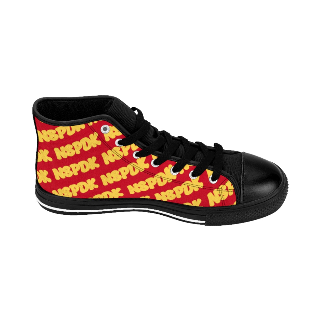 Women's High Top Logo Sneakers 2