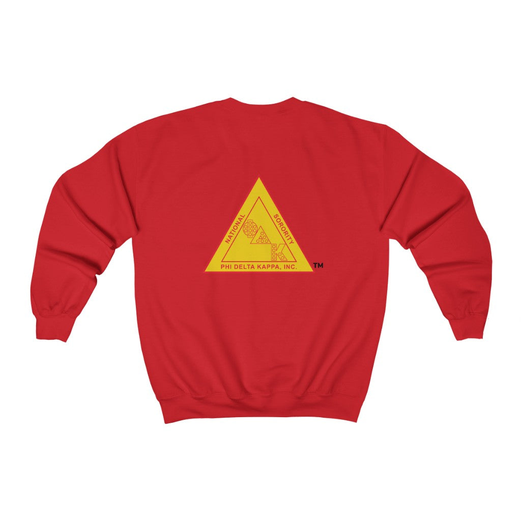 Unisex Heavy Blend™ Crewneck Sweatshirt Red