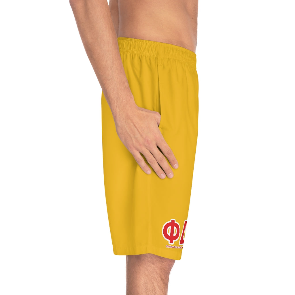 Unisex Shorts Yellow (Use sizing chart for best fit)