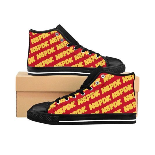 Women's High Top Logo Sneakers 2