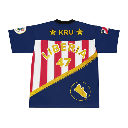 Liberia Unisex Football Jersey (Personalized KRU)