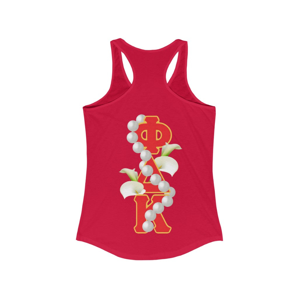 Women's Calla Lily Racerback Tank