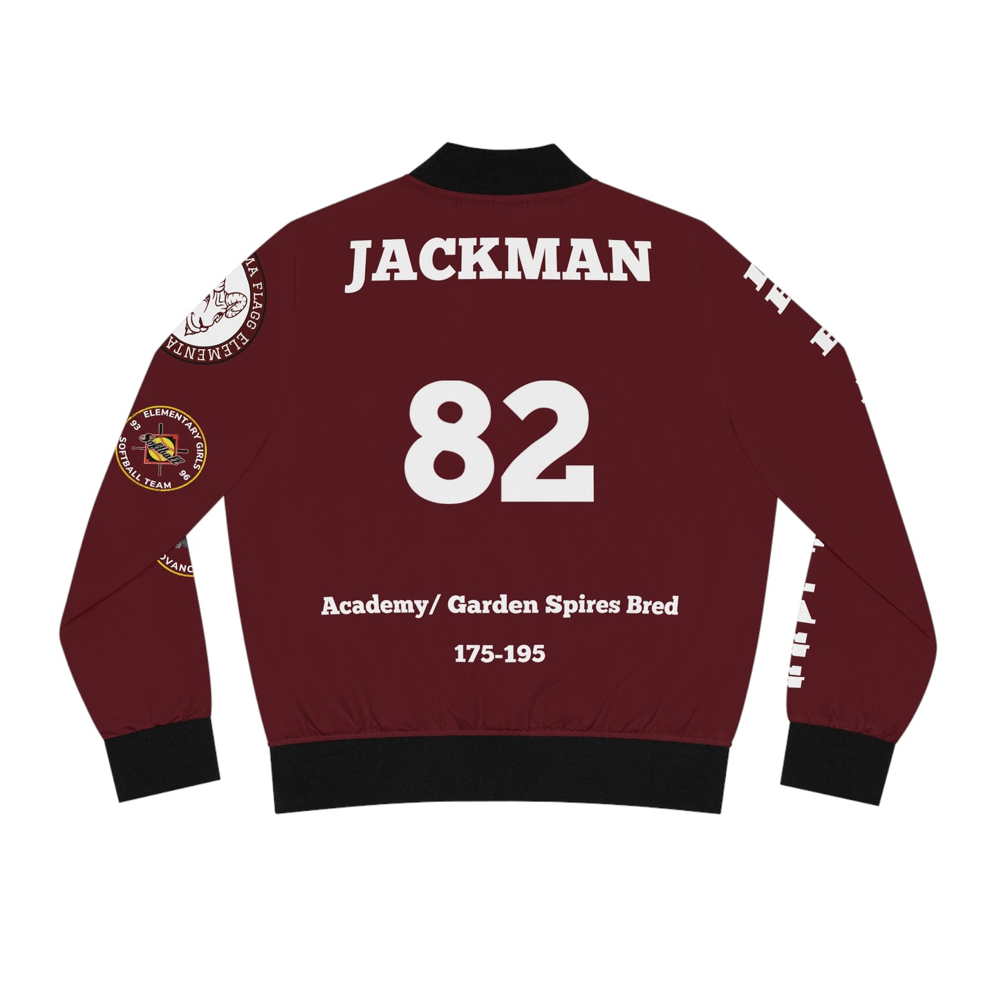 School Bomber Jacket (Personalized DEAF)