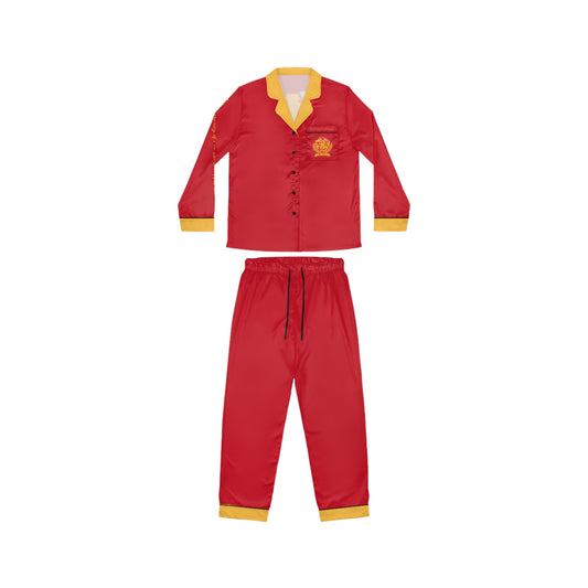 Women's Satin Pajamas (AOP)