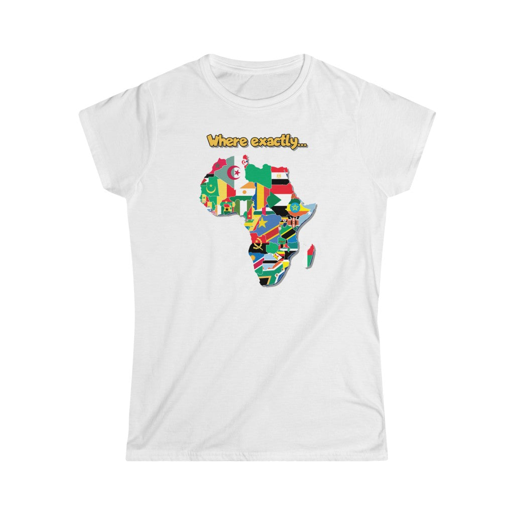 Geography 101 Women's Softstyle Tee