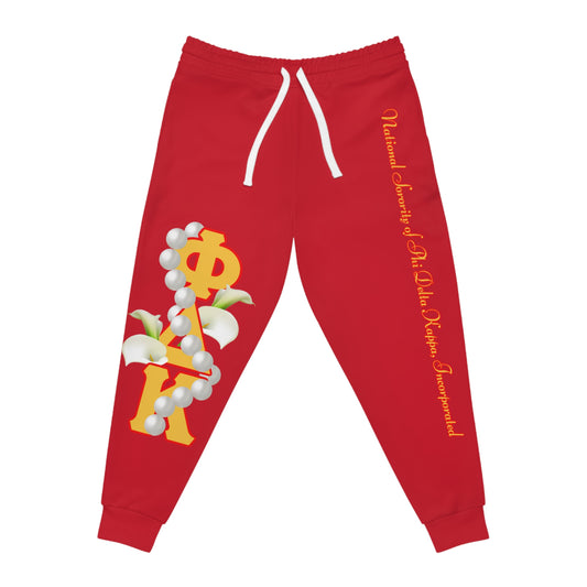 Classic Joggers  Dark Red