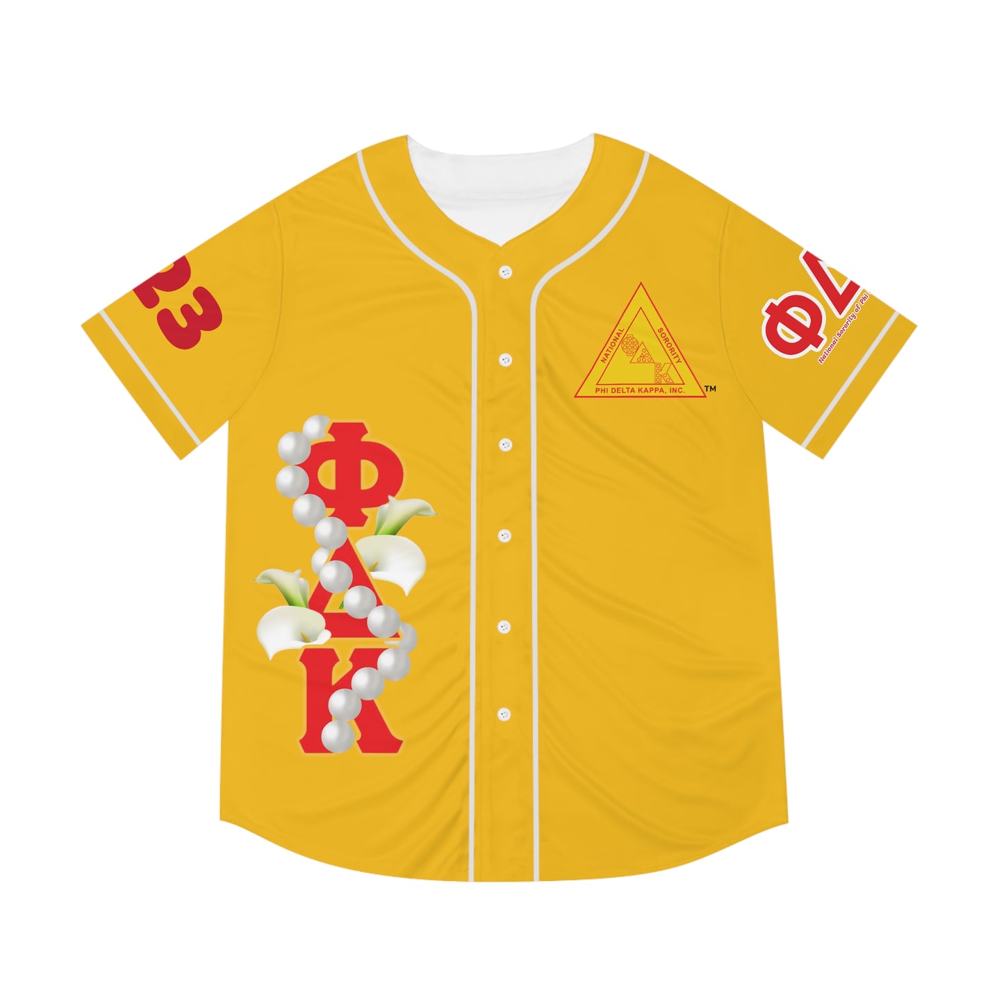 Baseball Jersey Classic Yellow  (AOP) Can be personalized (Use sizing chart for best fit)