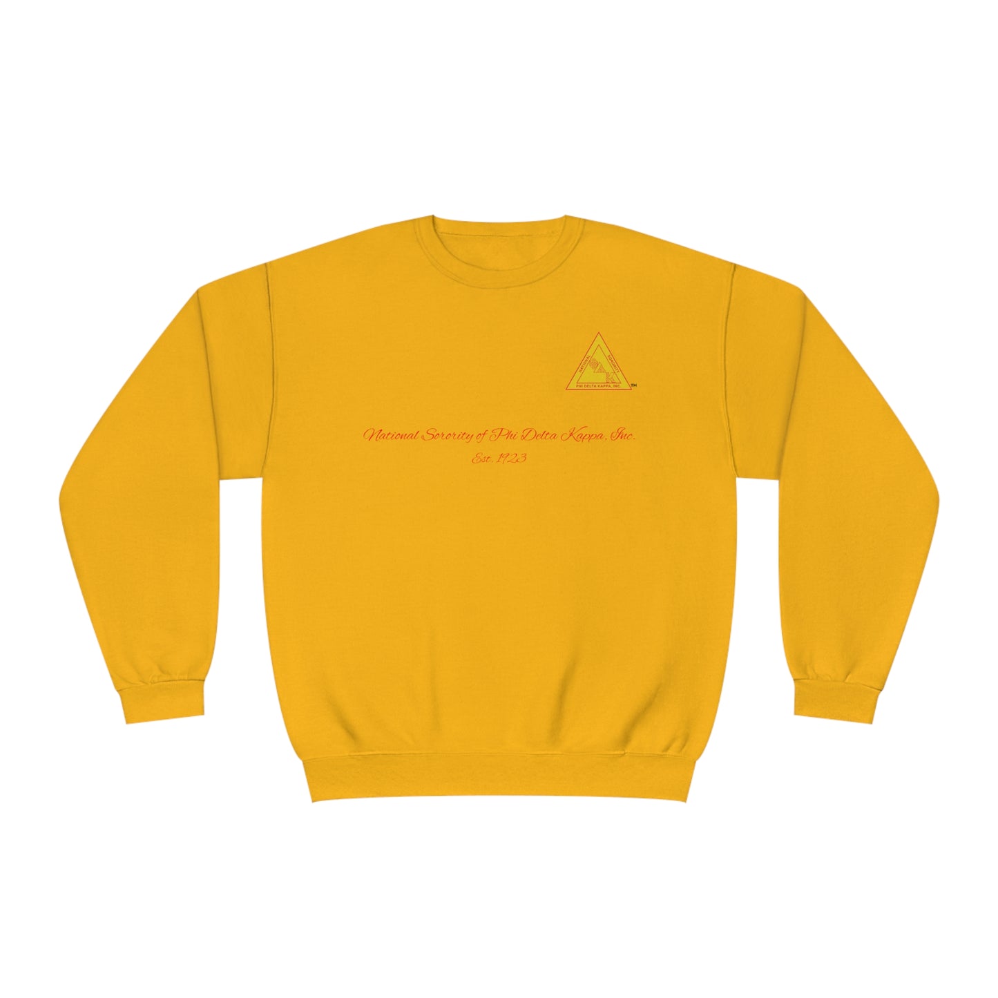 Unisex NuBlend® Classic Crewneck Sweatshirt (Yellow)