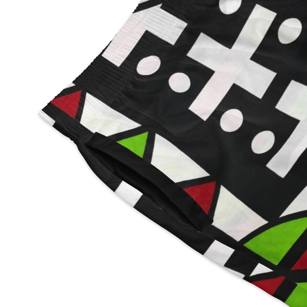 Dakar Jogger Shorts (AOP) Use size chart for best fit