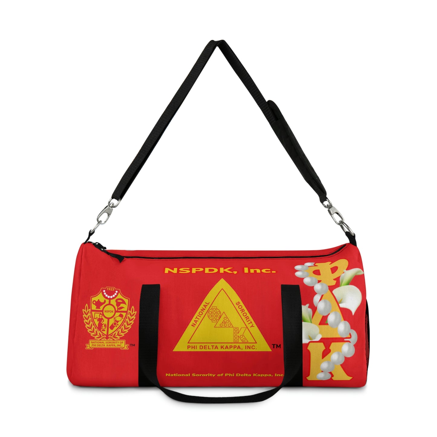 Copy of Classic Duffel Bag Red 2 (Can be personalized)