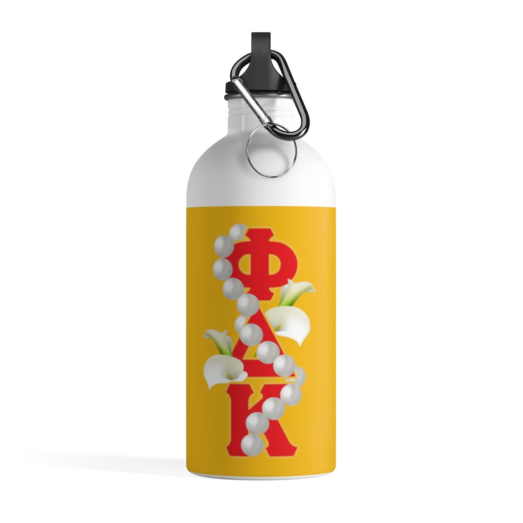 Stainless Steel Water Bottle Yellow