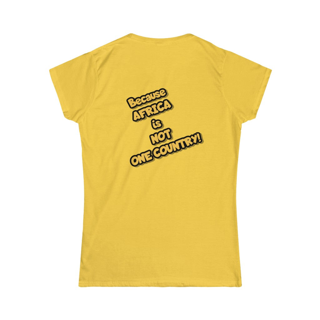 Geography 101 Women's Softstyle Tee