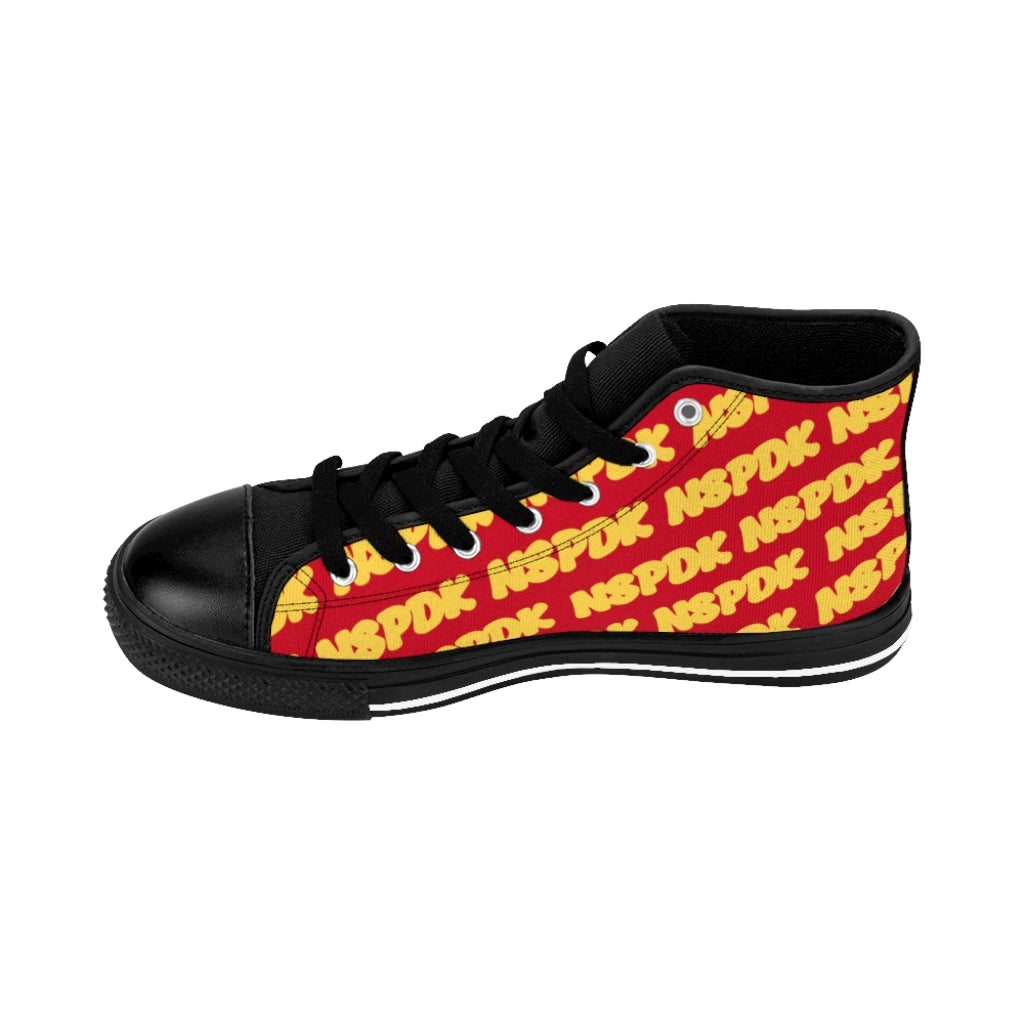 Women's High Top Logo Sneakers 2