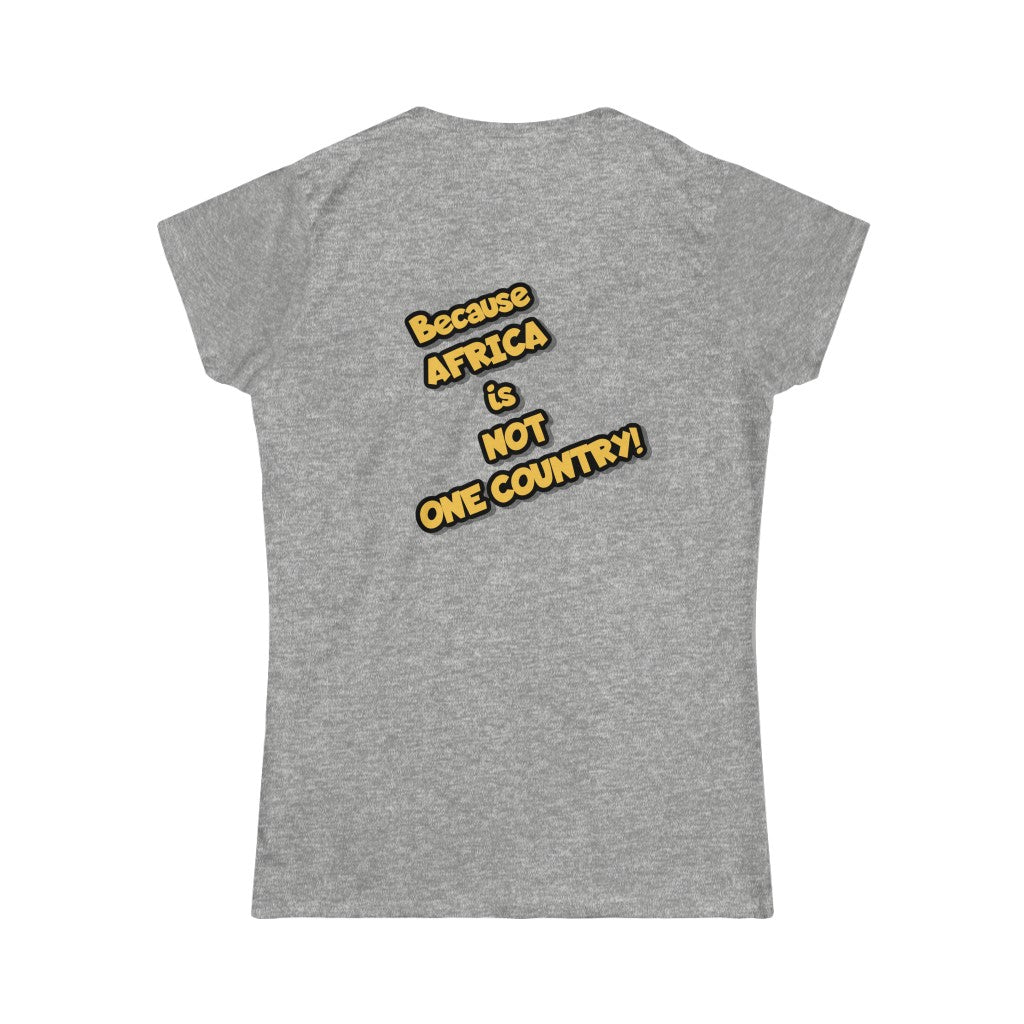 Geography 101 Women's Softstyle Tee