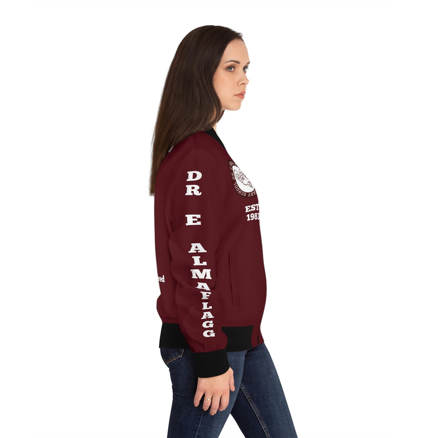 School Bomber Jacket (Personalized DEAF)