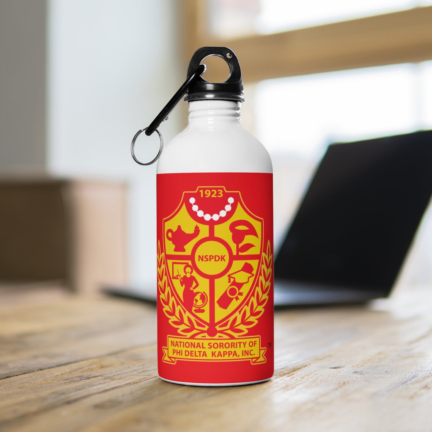 Stainless Steel Water Bottle Red