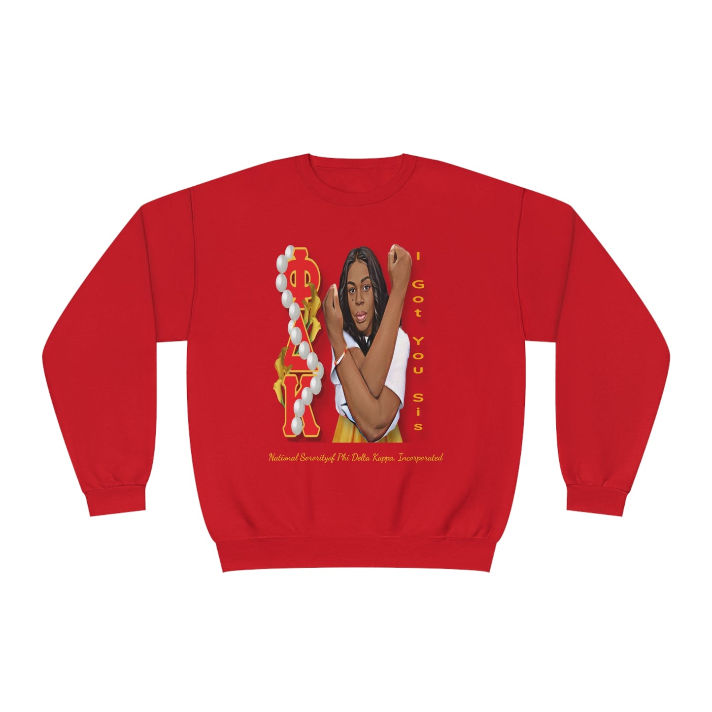 I Got You Red Crewneck Sweatshirt