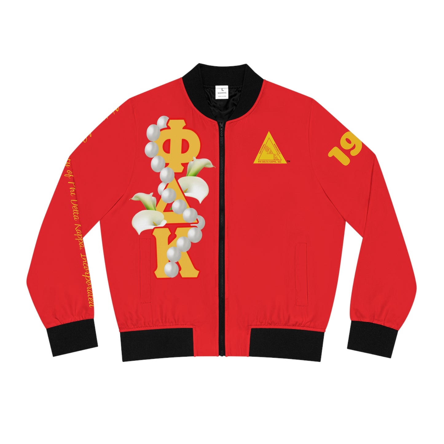 Women's Bomber Jacket Classic (AOP) Can be personalized