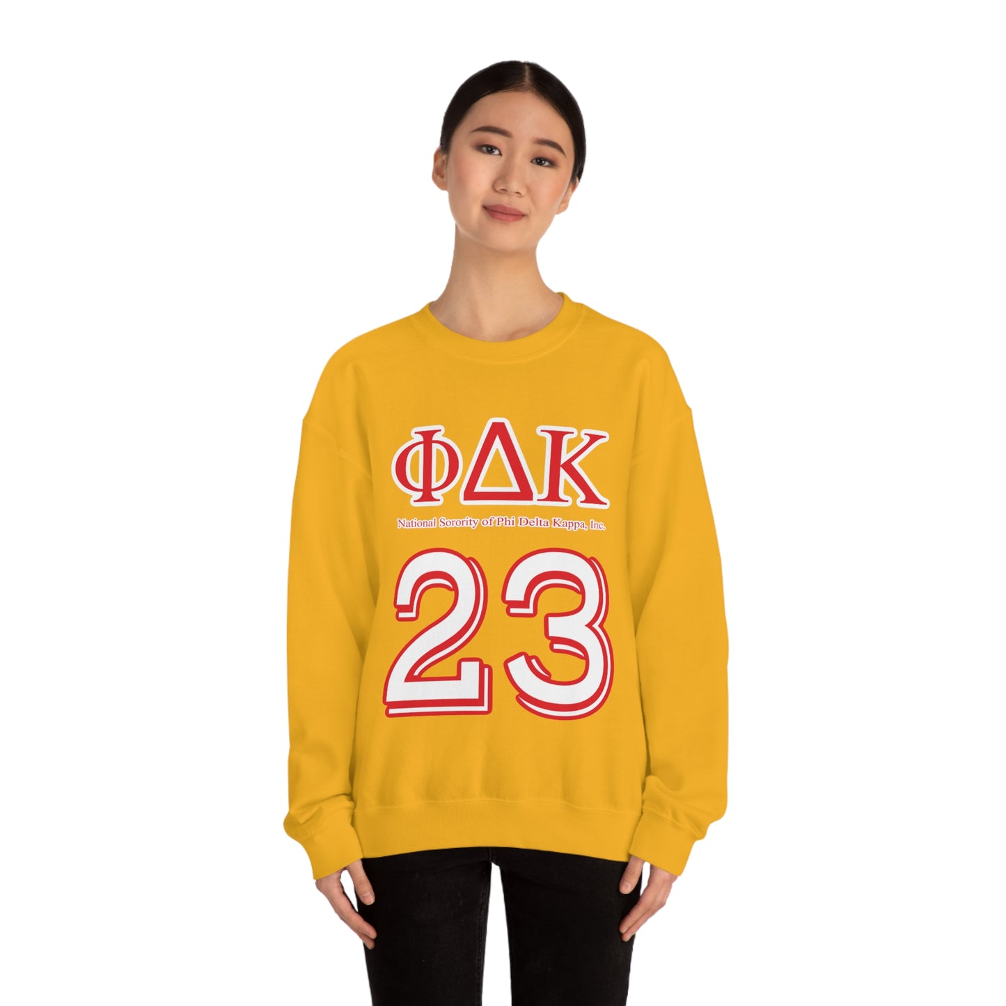 Unisex Heavy Blend™ Crewneck Sweatshirt Yellow