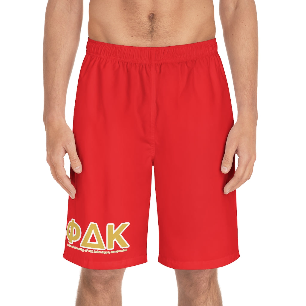 Unisex Shorts Red (Use sizing chart for best fit)