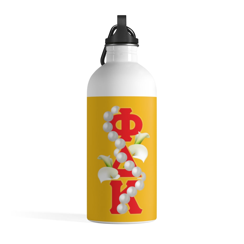 Stainless Steel Water Bottle Yellow