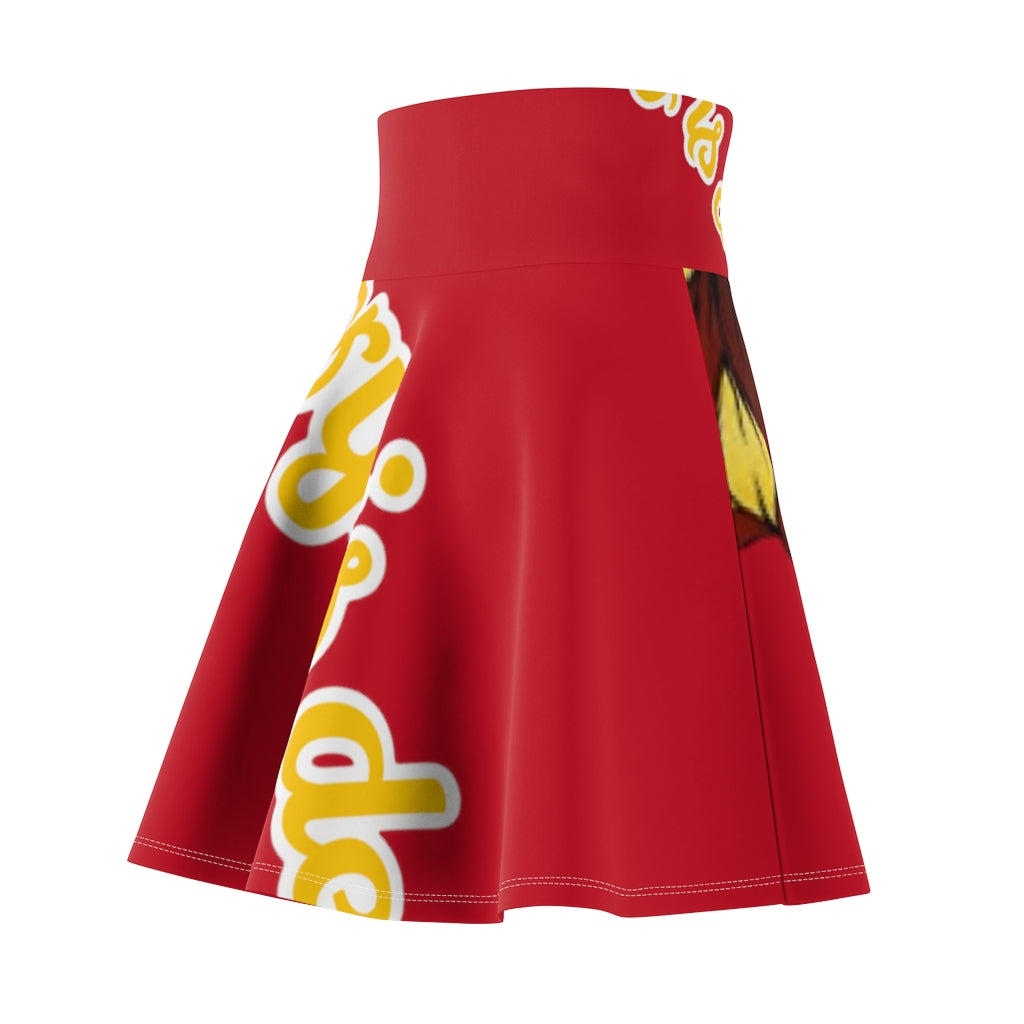 Women's Skater Skirt Deep Red