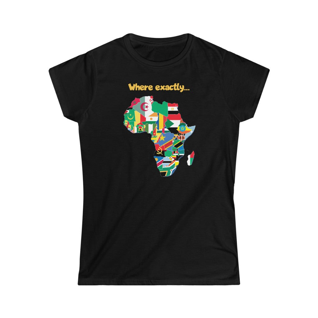 Geography 101 Women's Softstyle Tee