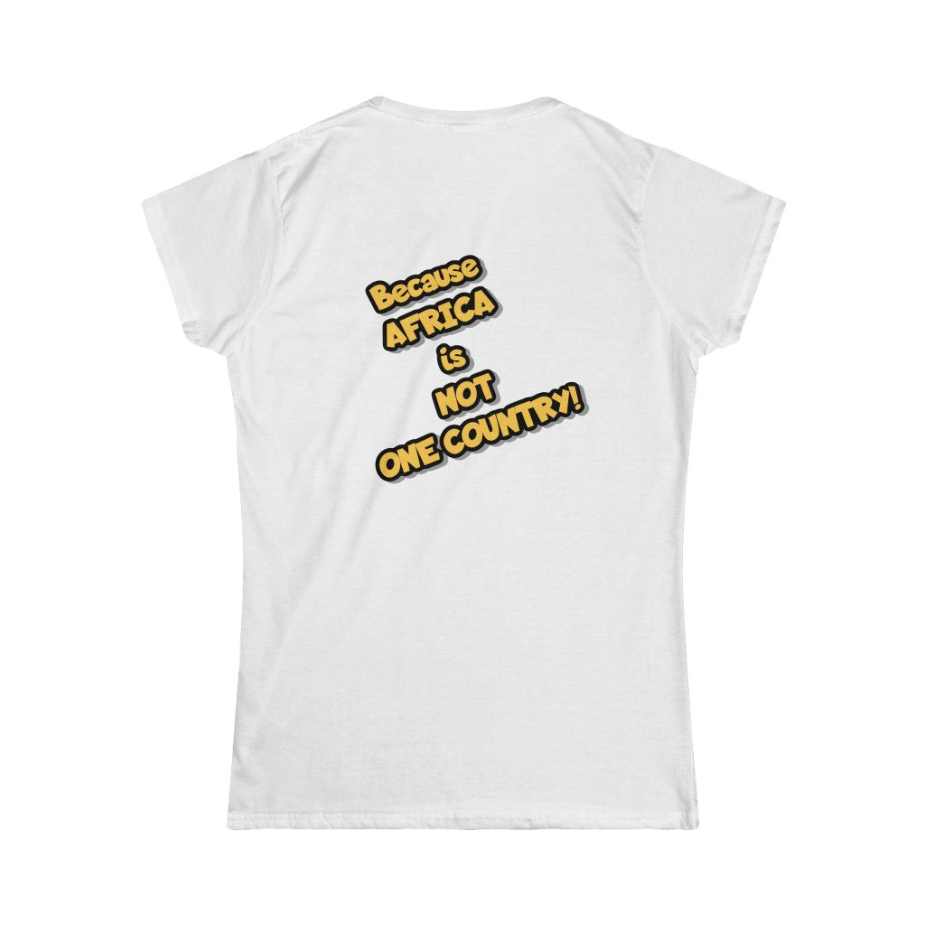 Geography 101 Women's Softstyle Tee