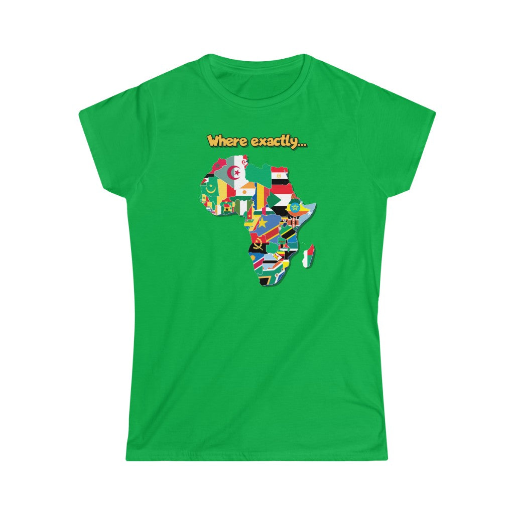 Geography 101 Women's Softstyle Tee