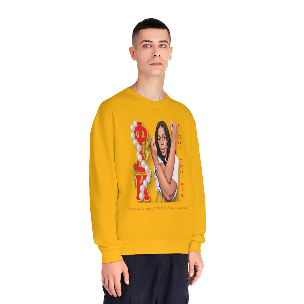 I Got You Yellow Crewneck Sweatshirt