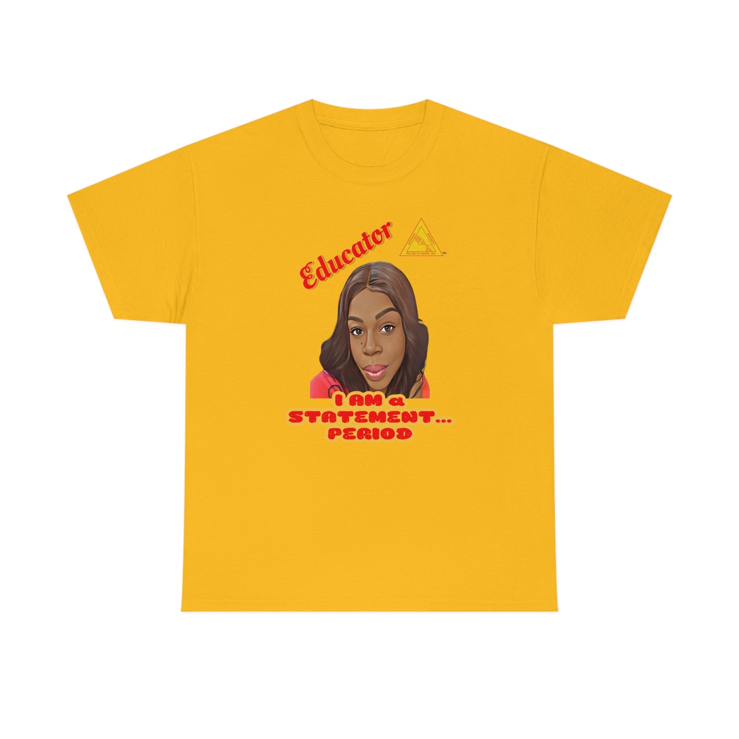 Popular Quote Tee Yellow 2 (Use sizing chart for best fit)