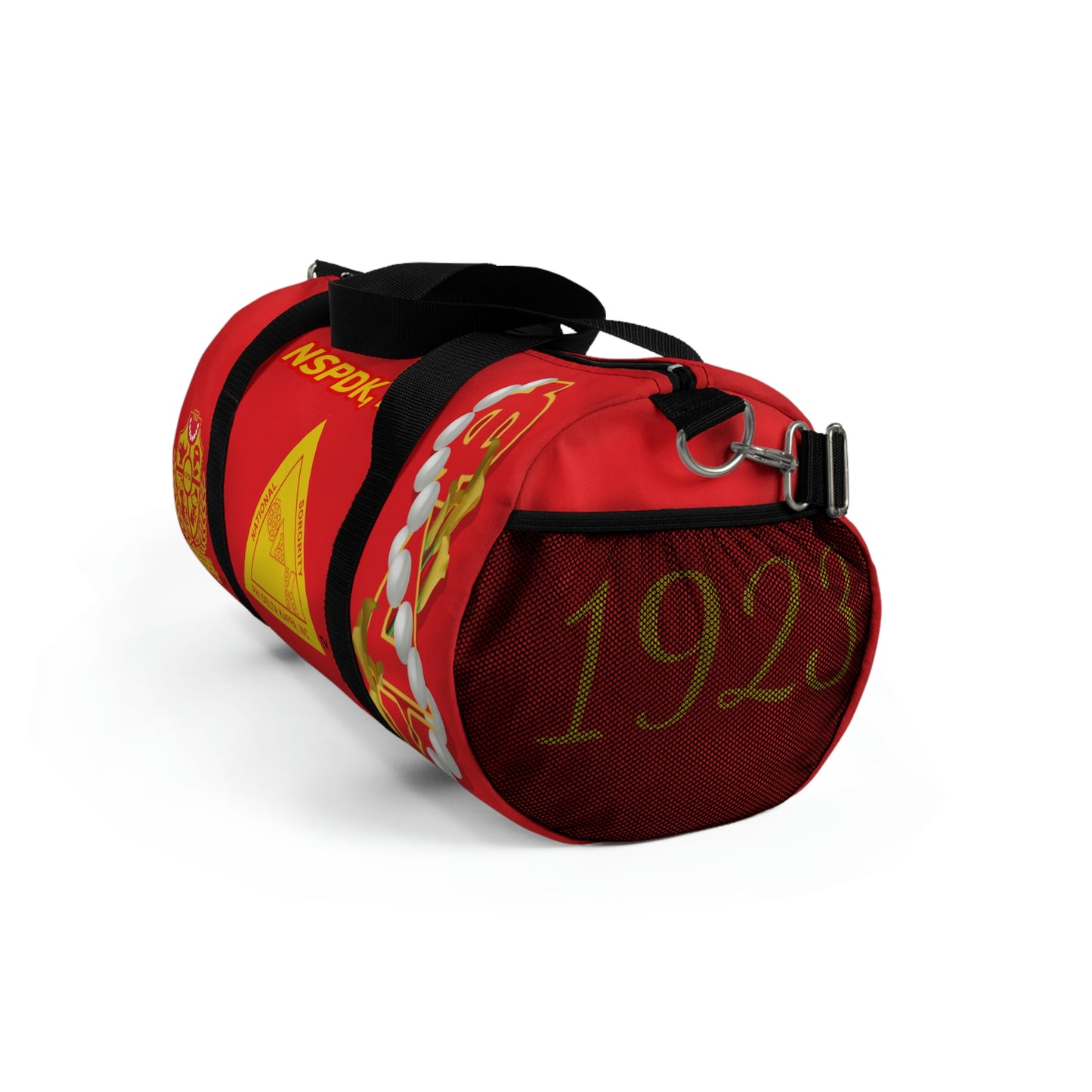 Classic Duffel Bag Red (Can be personalized)