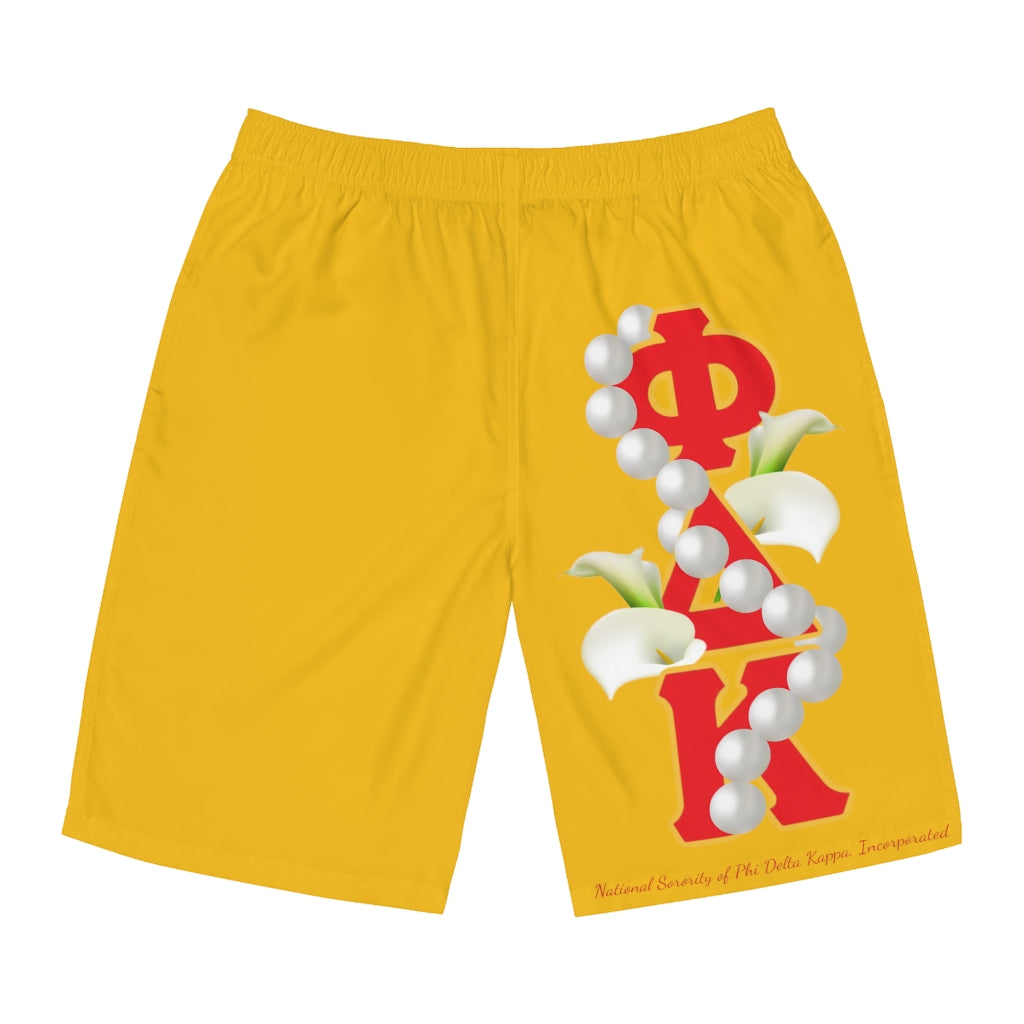 Unisex Shorts Yellow 2 (Use sizing chart for best fit)