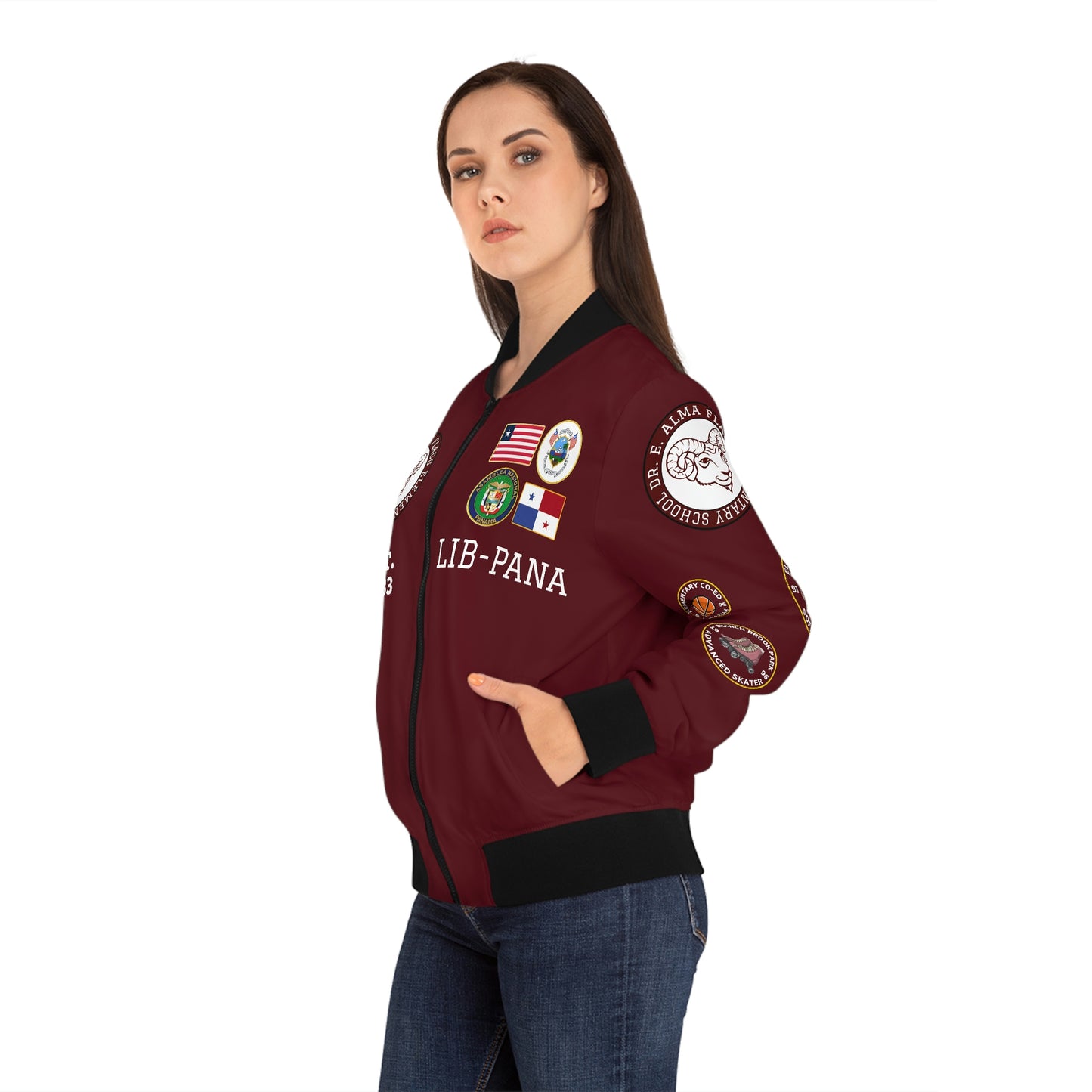 School Bomber Jacket (Personalized DEAF)