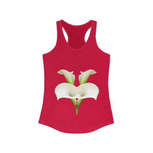 Women's Calla Lily Racerback Tank
