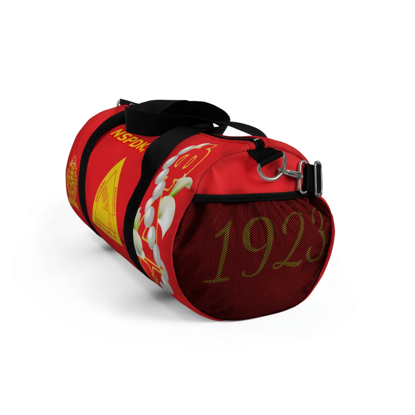 Classic Duffel Bag Red 2 (Can be personalized)