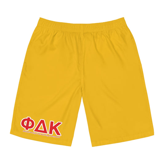 Unisex Shorts Yellow (Use sizing chart for best fit)