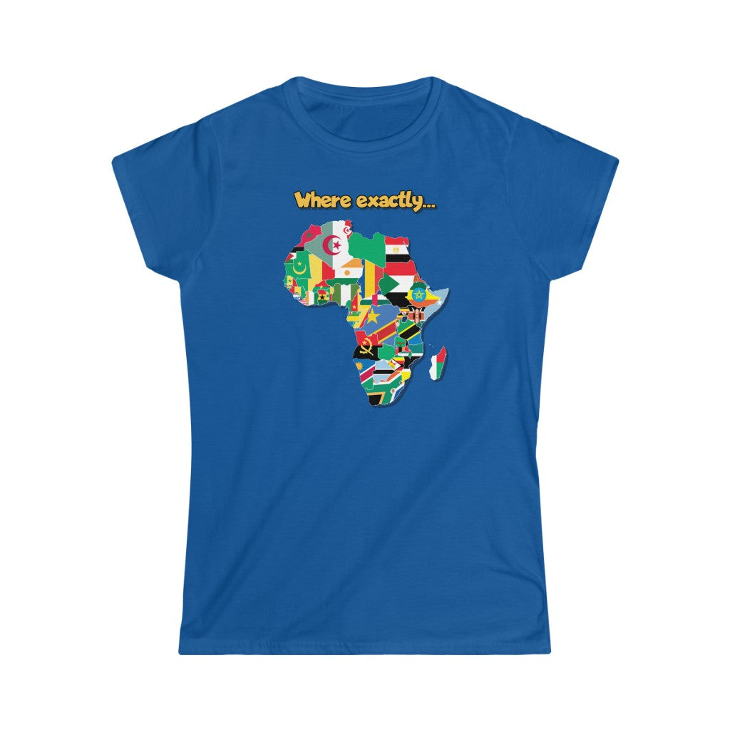 Geography 101 Women's Softstyle Tee