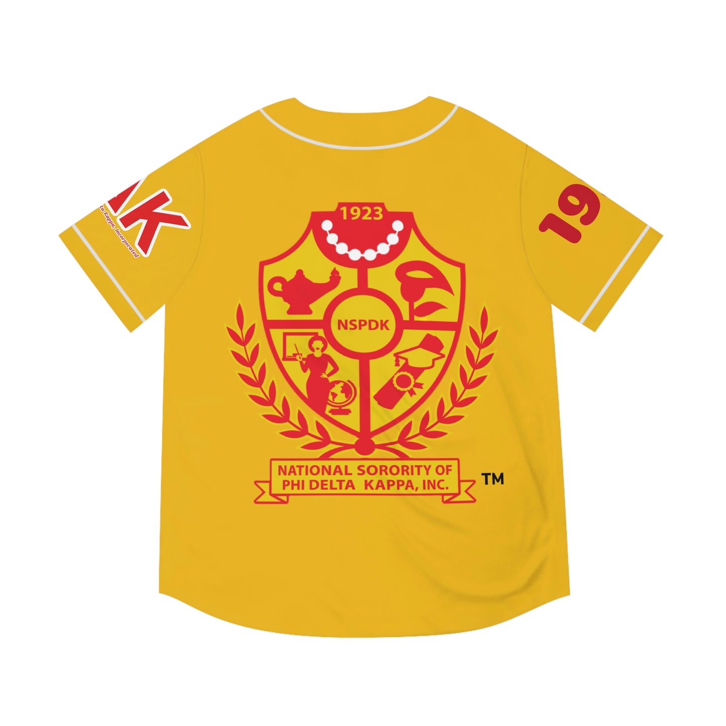 Baseball Jersey Yellow Shirt  (AOP) (Use sizing chart for best fit)