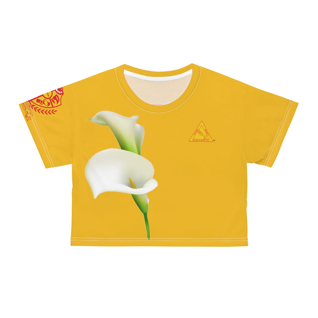 Calla Lily Love Crop Tee