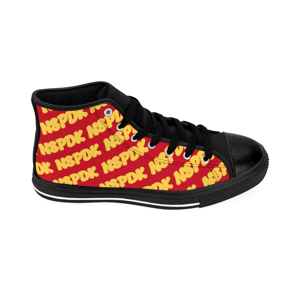 Women's High Top Logo Sneakers 2