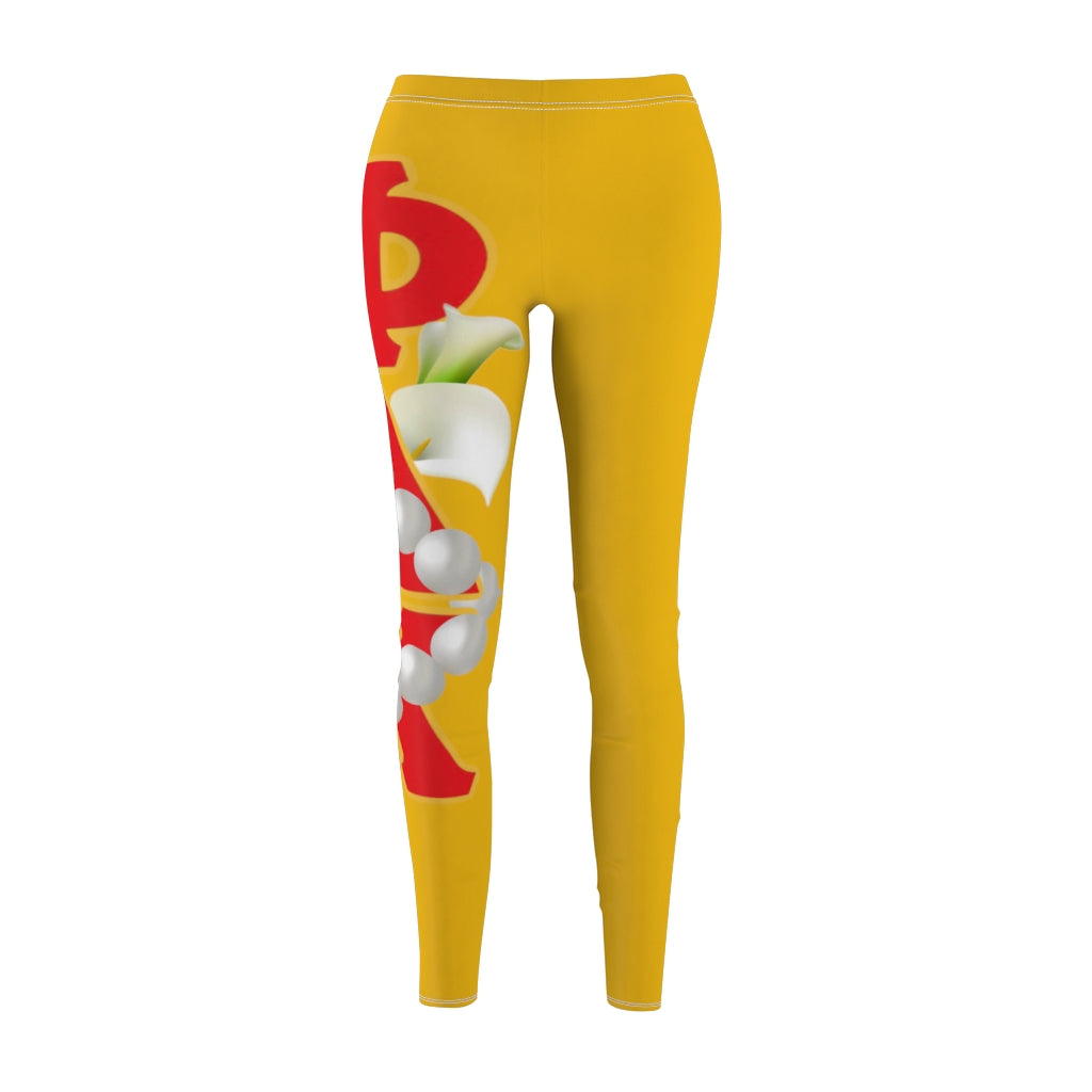 Women's Casual Leggings Yellow